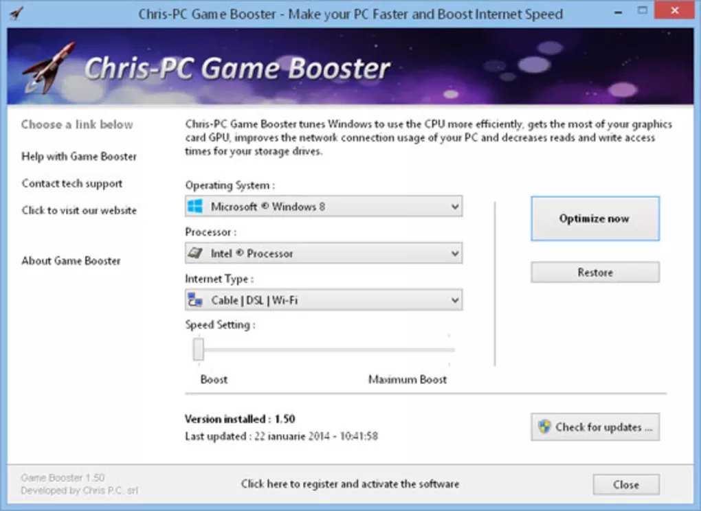 Chris-PC CPU Booster 6.08.08 Crack + License Key Latest