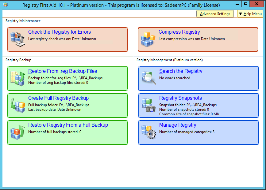 Registry First Aid Platinum 11.3.1.2618 With Crack {Latest 2022}