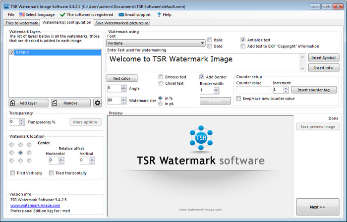 TSR Watermark Image Pro 3.7.3.0 With Crack Download [Latest]