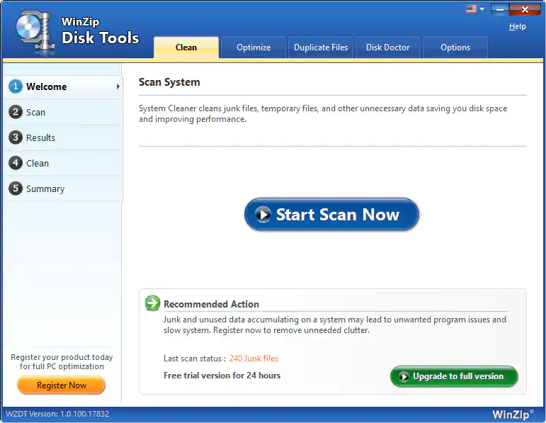WinZip Disk Tools 1.0.100.18460 Crack + Full Free Download 2022