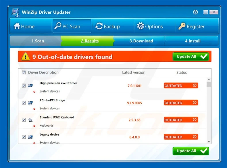 WinZip Driver Updater 5.41.0.24 Crack With License Key 2022