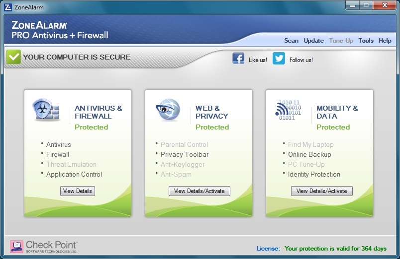 ZoneAlarm Pro Antivirus Firewall 15.8.211 + Crack [Latest 2023]